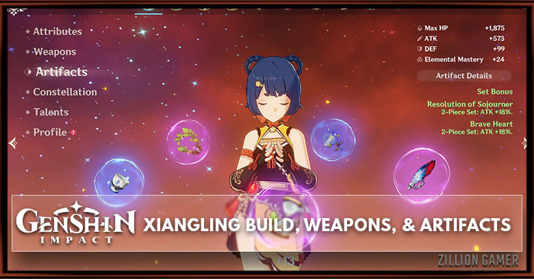 Xiangling Build, Weapons, & Artifacts