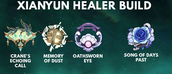 Xianyun Best Healer Build - zilliongamer