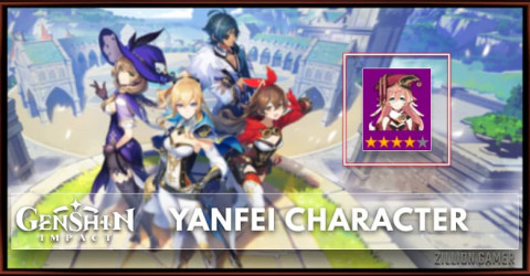 Yanfei Skills, Constellation, Talent, & Ascension Material