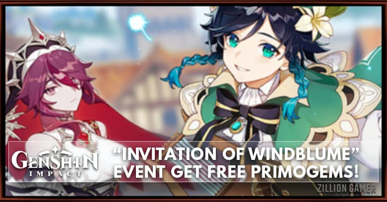 Genshin Impact Invitation of Windblume Event
