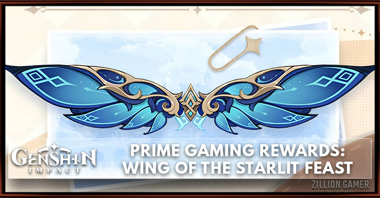 Genshin Impact X Prime Gaming Rewards: Wing of the Starlit Feast