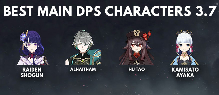 Genshin Impact Sub DPS tier list for patch 3.7 — Best Characters