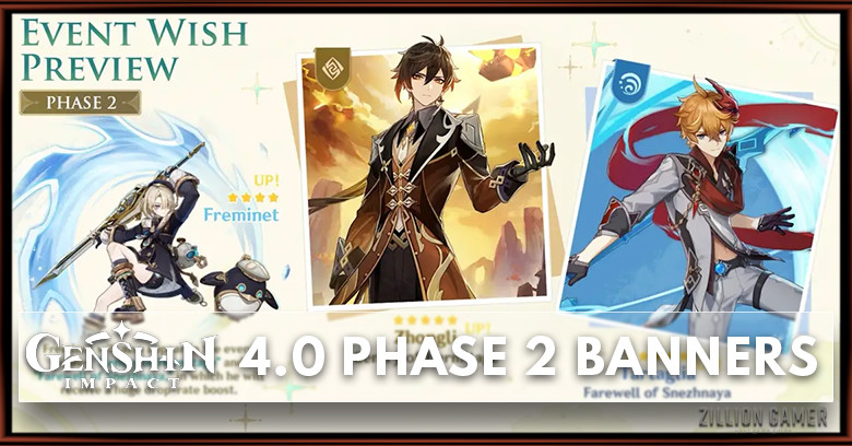 Genshin Impact 4.0 Phase 2 Banner