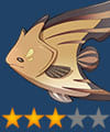 Genshin Impact Fish Type : Brown Shirakodai - zilliongamer