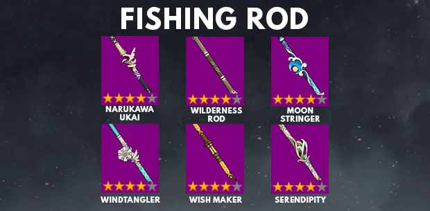 Genshin Impact Fishing Rod