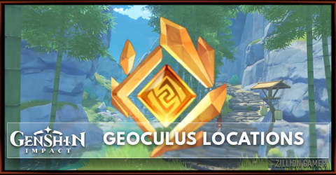 Genshin Impact Geoculus Locations Map Guide