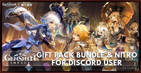Genshin Impact Gift Pack Bundle & Nitro for Discord User