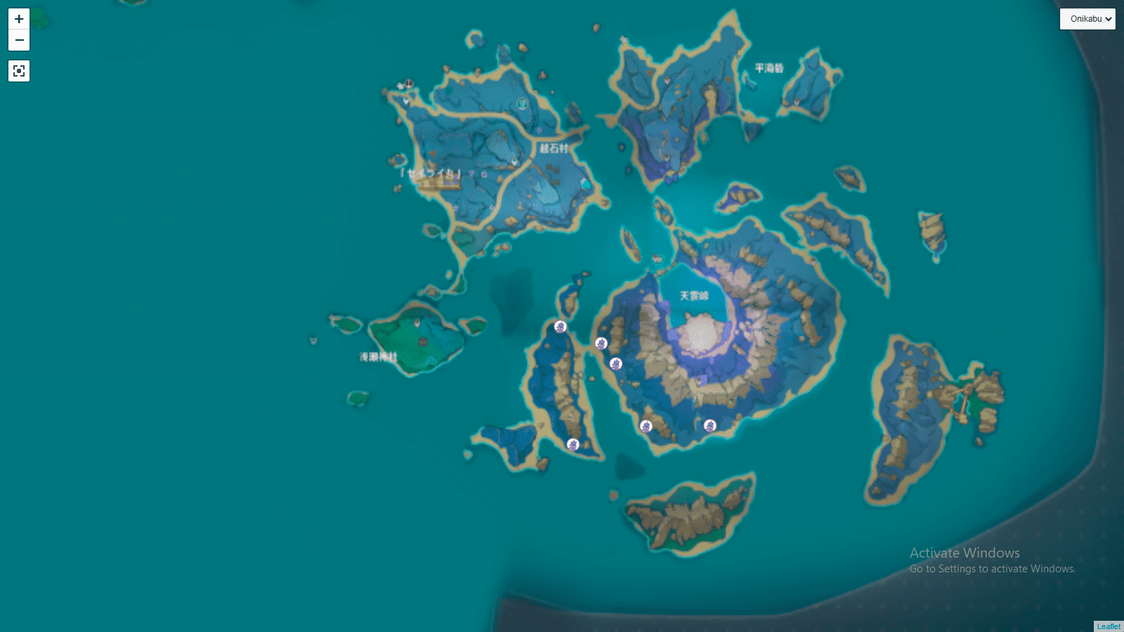 Genshin Impact 2.3: Onikabuto Map - zilliongamer