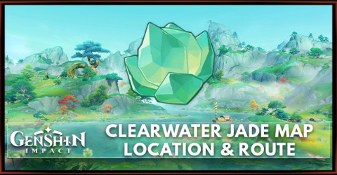Clearwater Jade Location Map & Farm Route | Genshin Impact