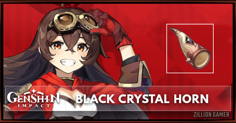 Black Crystal Horn