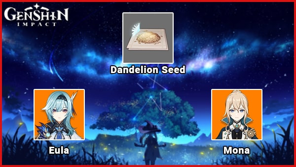 Dandelion Seed Genshin Impact