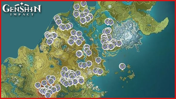 Violetgrass location Genshin Impact 