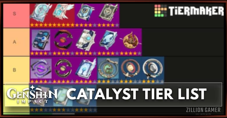Best Catalyst in Genshin Impact Tier List