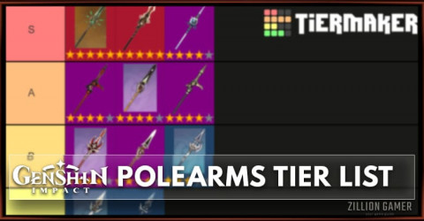 Best Polearm in Genshin Impact Tier List