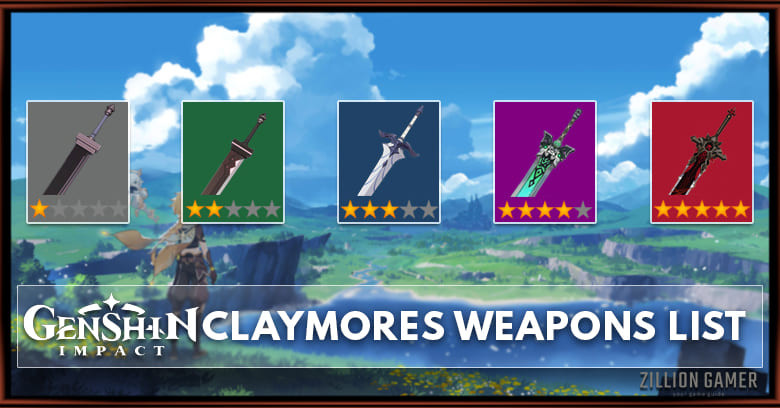 Claymores List