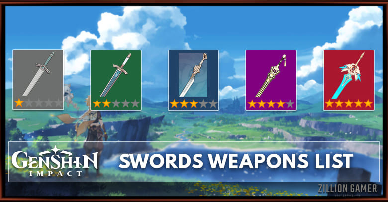 Swords List