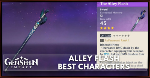 Alley Flash Best Characters | Genshin Impact