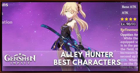 Alley Hunter Best Characters | Genshin Impact