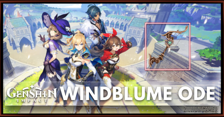 Windblume Ode Stats, Passive Ability, & Ascension