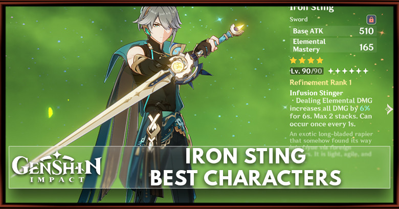 Iron Sting Best Characters | Genshin Impact