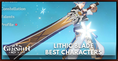 Lithic Blade Best Characters | Genshin Impact