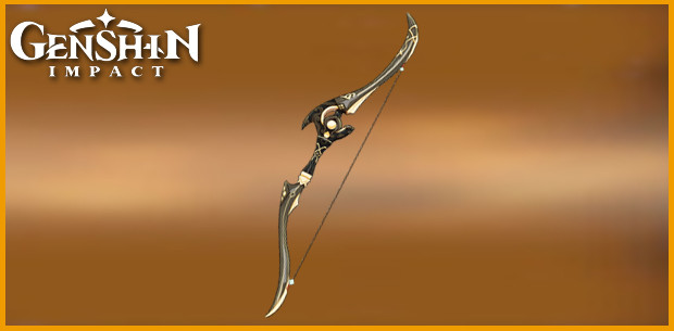 Prototype Crescent Bow Genshin Impact Bows Weapons - zilliongamer
