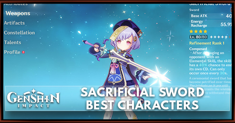 Sacrificial Sword Best Characters | Genshin Impact