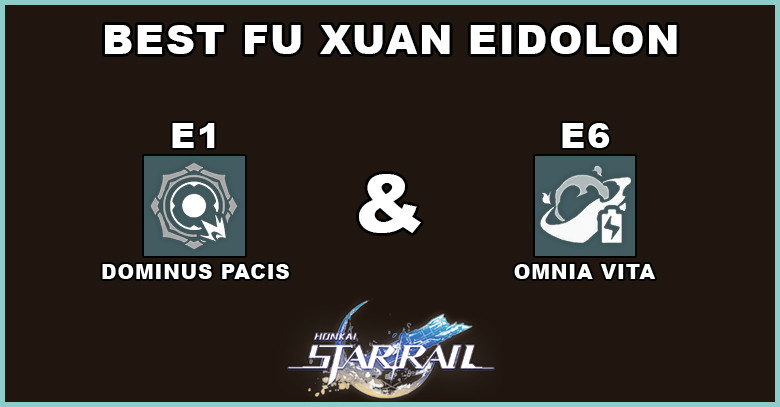 Honkai: Star Rail Fu Xuan Best Eidolon