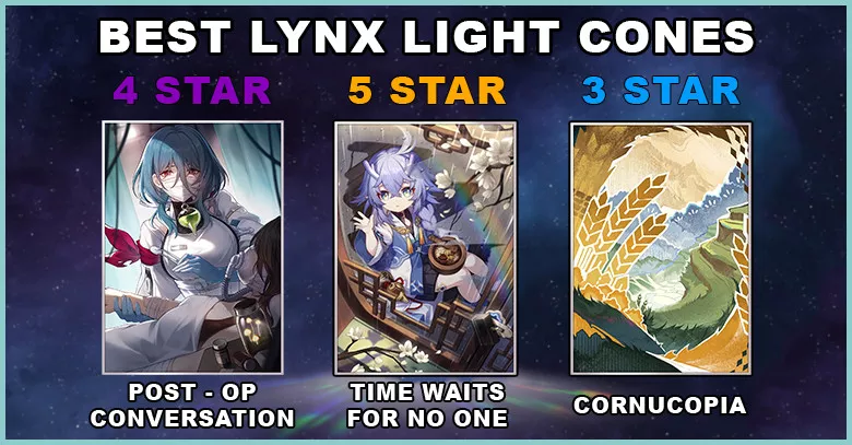 Honkai: Star Rail Lynx Best Light Cones