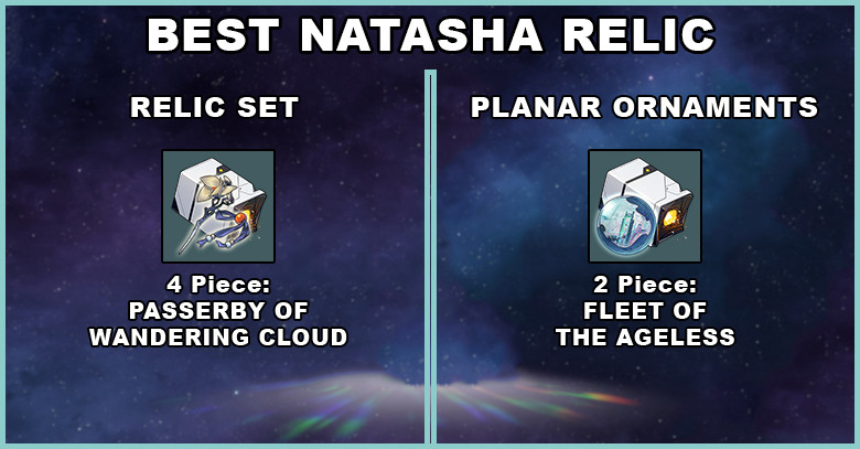 Best Natasha Relic | Honkai Star Rail - zilliongamer
