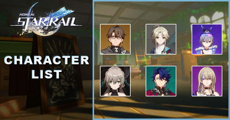 Honkai: Star Rail Character - All Playable Characters