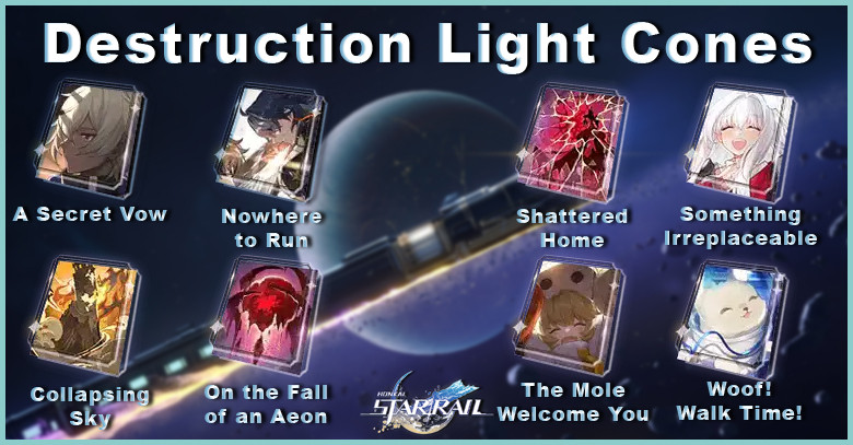 Honkai Rail Star Destruction Light Cones - zilliongamer