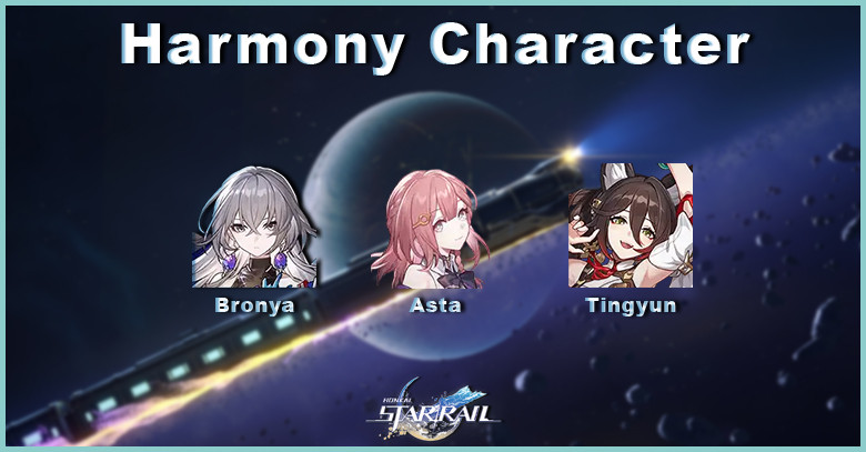 Honkai Rail Star Harmony Characters - zilliongamer