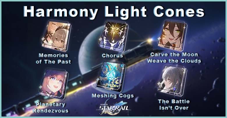 Honkai Rail Star Harmony Light Cones - zilliongamer