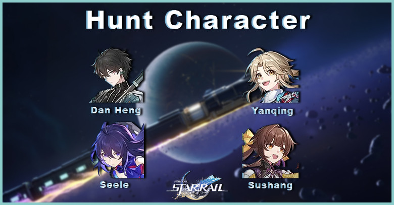 Honkai Rail Star Hunt Characters - zilliongamer