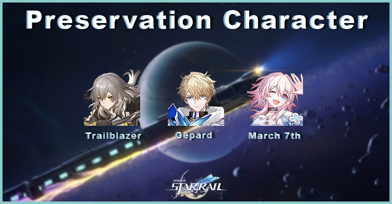 Honkai Rail Star Preservation Characters - zilliongamer