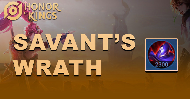 Savant's Wrath Recipe, Stats, & Passive