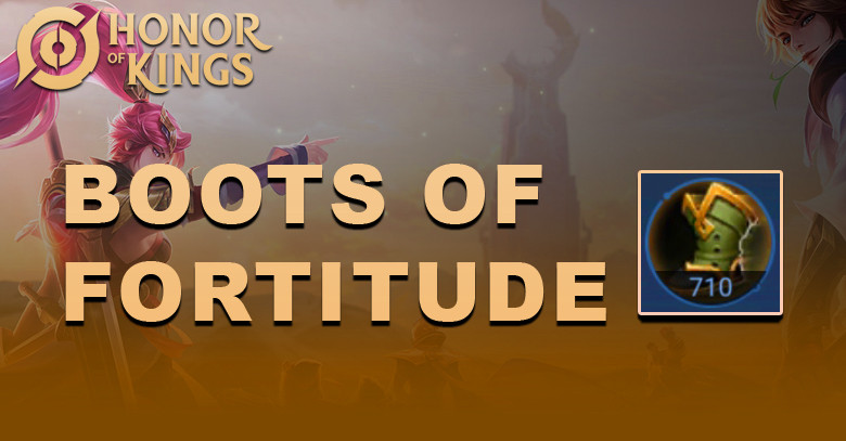 Boots of Fortitude Recipe, Stats, & Passive