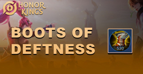 Boots of Deftness Recipe, Stats, & Passive