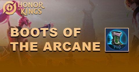 Boots of the Arcane Recipe, Stats, & Passive