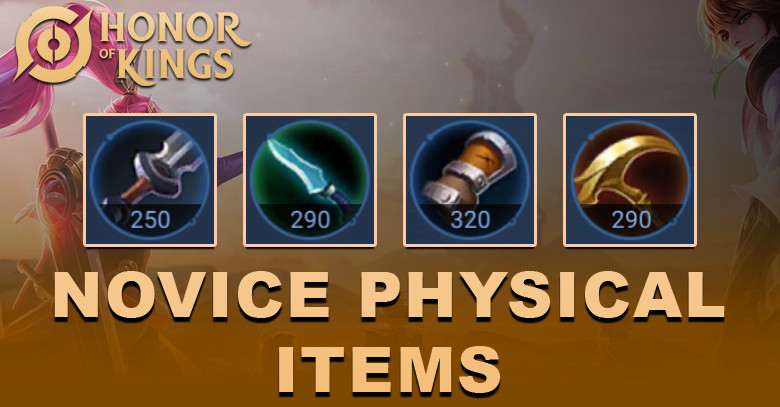 Novice Physical Items in Honor of Kings Global