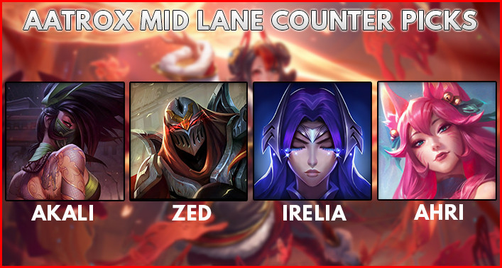 Aatrox Counter Picks in Mid Lane Wild Rift - zilliongamer