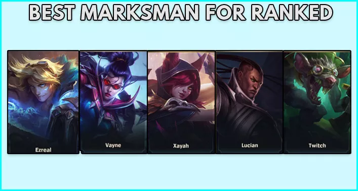 Best Marksman Champion For Ranked in Wild Rift - zilliongamer