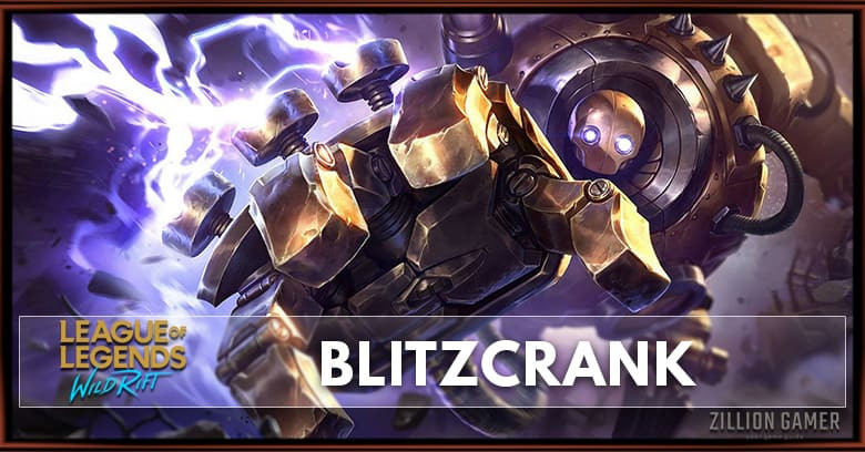 Wildrift: Blitzcrank Full AD Build (Fighter) 