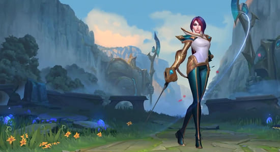 League of Legends Wild Rift Fiora Default skin - zilliongamer