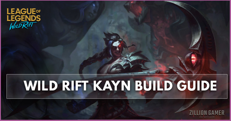 WILD RIFT  TOP 1 KAYN BEST BUILD FOR PATCH 4.3 (100% WIN RATE