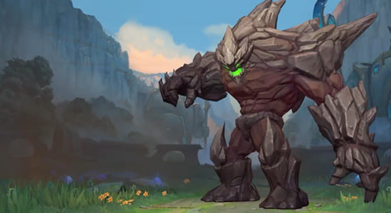 League of Legends Wild Rift Malphite Default skin - zilliongamer