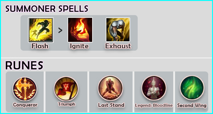 Nilah Best Summoner Spells & Runes Wild Rift - zilliongamer