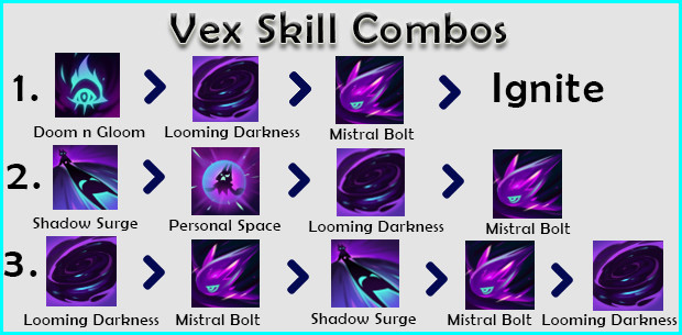 Wild Rift Vex Skill Combos - zilliongamer