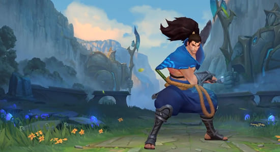 League of Legends Wild Rift Yasuo Default skin - zilliongamer